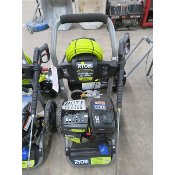 Ryobi 3200 PSI 196CC Pressure Washer w/Automatic Soap Dilution -