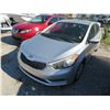 Image 1 : 2015 Kia Forte Sedan Silver/Grey Cloth, Auto, A/C, Stereo/CD, PW, PL, PM, 1.6L 16V 4 Cyl.,