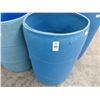 Image 2 : 4-Blue Plastic Barrels - 4 X $