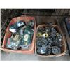 Image 2 : Shelf Lot of Key Hole Saw Bits, Pry Bars and Hand Saws