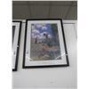 Image 1 : Framed Claude Monet Path On The Ile Saint Martin Print - 30" x 24"