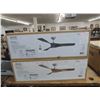 Image 1 : 2-Home Decorators Wesley 52" Celing Fan - 2 X $