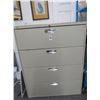 Image 1 : Hon Beige 4 Drawer Lateral File Cabinet