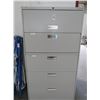Image 1 : Hon Grey 5 Drawer Lateral File Cabinet