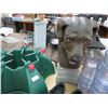 Image 3 : Picnic Grill, Tire Cover, Tumbler Glasses, Dog Bust, Buckets & Tree Stand
