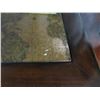 Image 3 : Mahogany Writing Desk w/Map Inlay