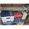 Image 1 : Lot of Law Books and Locking Box
