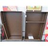 Image 1 : 2-Oak Bookcases - 2 X $