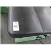 Image 2 : Bakelite Handle Style Mint Green Brown Leather Cushion Exam Table