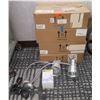 Image 1 : Qty 6 Grainger Adjustable Heat Lamps (4 are New in Box)