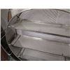 Image 3 : Qty 2 Round Metal Display Shelving Units 25" & 30"H