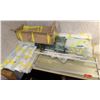 Image 1 : Complete Set: Approx. 60 Feet of X-Guard Sneeze Guard Panels & Parts (each panel 47" x 15")