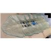 Image 1 : Qty 4 FOH SPT040CLG20 Arctic Leaf Platters 36"x13" New in Box ($472 total retail)