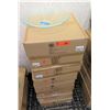 Image 1 : Qty 8 American Metalcraft GBG14 Glacial Green Glass Bowl 14" Dia, 3"H New in Box ($336 total retail)