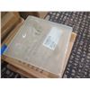 Image 2 : Qty 24 FOH DSPO11FRG22 Square Arctic Plates 8.5"x8.5" New in Box ($300 total retail)