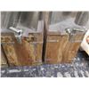 Image 3 : Qty 3 Beverage Dispensers w/ Lid & Spout 9"x9"x23"H