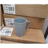 Image 1 : Qty 144 Steelite A941P038 Gray Conical Mugs 3.5" Dia, 4.8"H, New in Box ($3600 total retail)