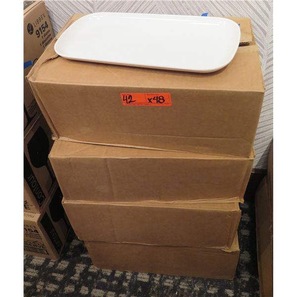 Qty 48 Steelite Slider Trays 14"x7" New in Box