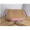 Image 3 : Qty 2 Picnic Time 350-01-300 Woven Kansas Baskets w/ Handles, New ($140 total retail)