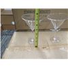 Image 2 : Qty 180 Impulse! 6634 Capri Martini Clear Stemmed Glasses 7"H, New in Box ($1800 total retail)