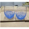 Image 1 : Qty 160 Impulse! Speckled Tumbler Blue Glasses, New in Box ($2080 total retail)