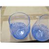 Image 2 : Qty 160 Impulse! Speckled Tumbler Blue Glasses, New in Box ($2080 total retail)