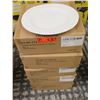 Image 1 : Qty 30 Fortessa DV.MD.FF6581W Playa Blanca Melamine Plates 11" Dia, New in Box ($355 total retail)