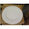 Image 2 : Qty 30 Fortessa DV.MD.FF6581W Playa Blanca Melamine Plates 11" Dia, New in Box ($355 total retail)