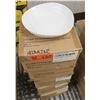 Image 1 : Qty 30 Fortessa DV.MD.FF6547W Playa Blanca Melamine Bowls 9" Dia, New in Box ($300 total retail)