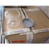 Image 1 : Qty 100 Comatec TWP500 Flacon Twist Bodega Jars w/ Lids 6.5"H New in Box