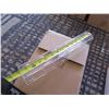Image 3 : Qty 10 Clear Stands w/ 6 Holes 14"L New in Box
