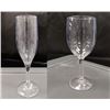 Image 1 : Qty Approx. 96 Acrylic Champagne Flutes & 25 Wine Glasses