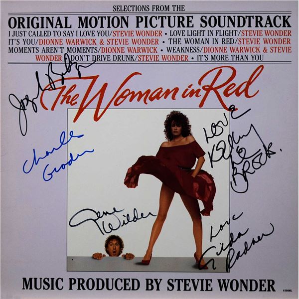 The Woman in Red signed  Soundtrack album