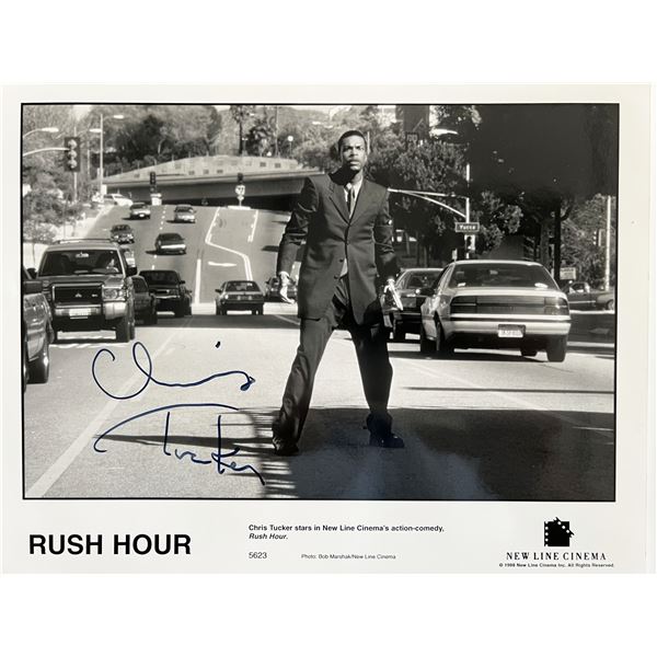 Rush Hour Chris Tucker signed movie photo