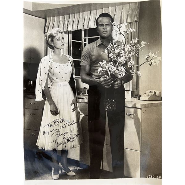 Harry Belafonte signed photo