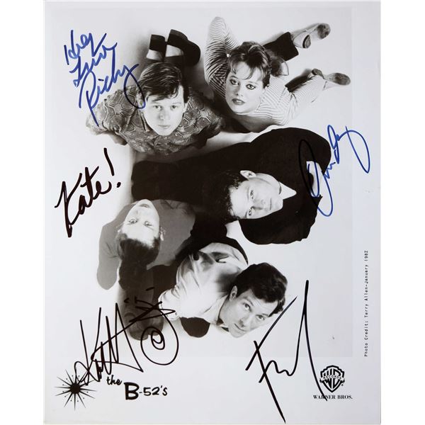 B-52's signed photo