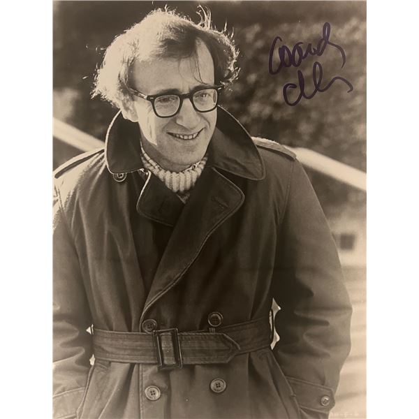 Woody Allen signed photo