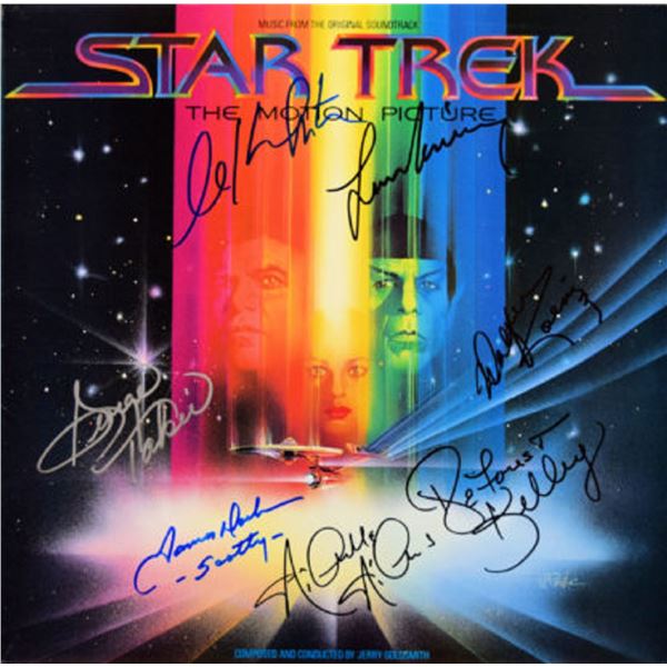 Signed original Star Trek The Motion Picture soundtrack album