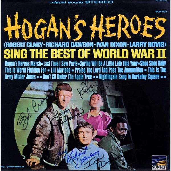 Hogan Heroes signed soundtrack album
