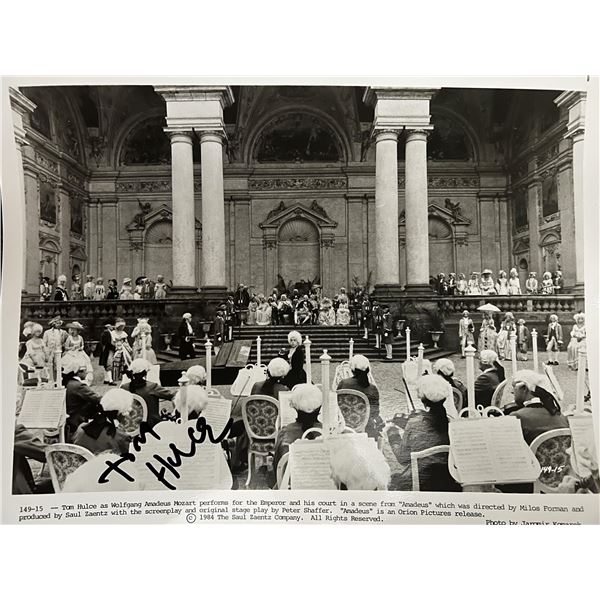 Amadeus signed movie photo
