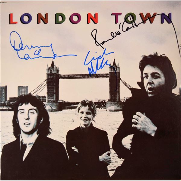 Wings signed London Town album