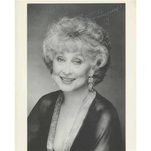 Betty Garrett signed photo
