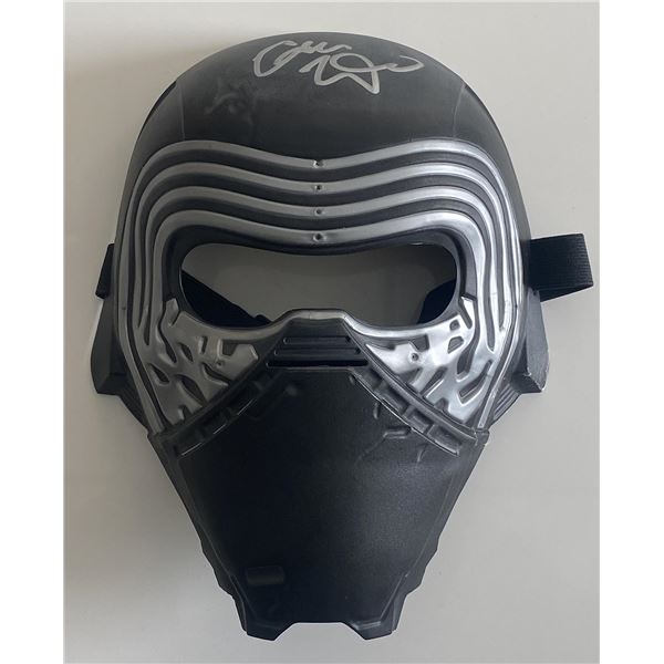 Adam Driver signed Kylo Ren replica mask- Beckett authenticated