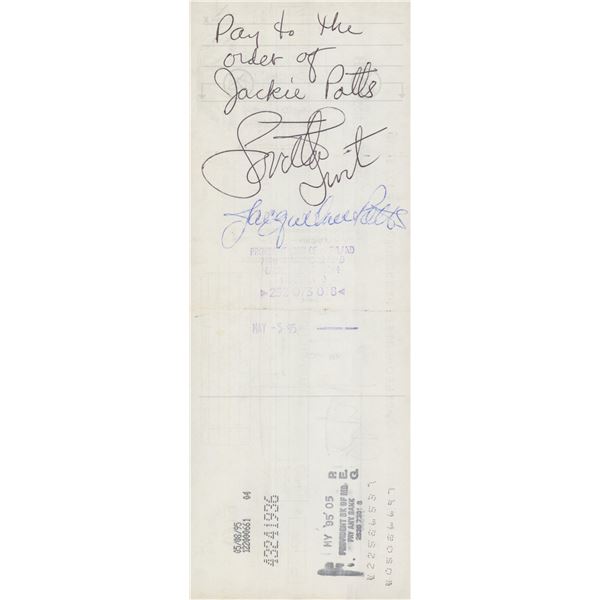 Loretta Swit "Mash"signed check