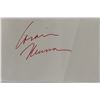 Image 1 : Saturday Night Live Comedian Andy Kaufman signature cut