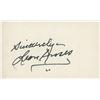 Image 1 : Leon Ames signature cut