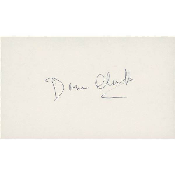 Dane Clark "Comedian"signature cut