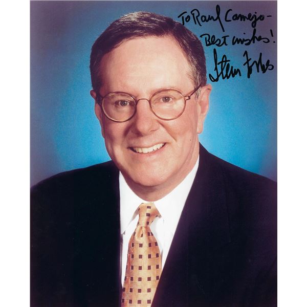 Steve Forbes signed photo