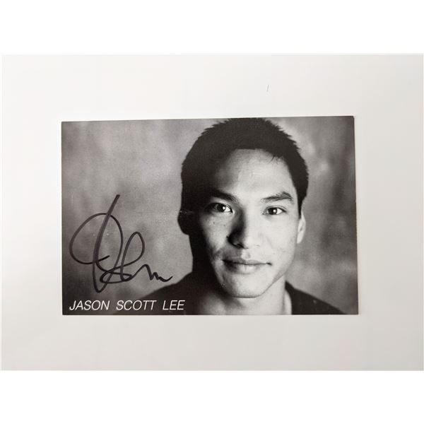 Jason Scott Lee signed photo