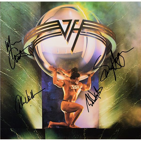 Van Halen signed 5150 album